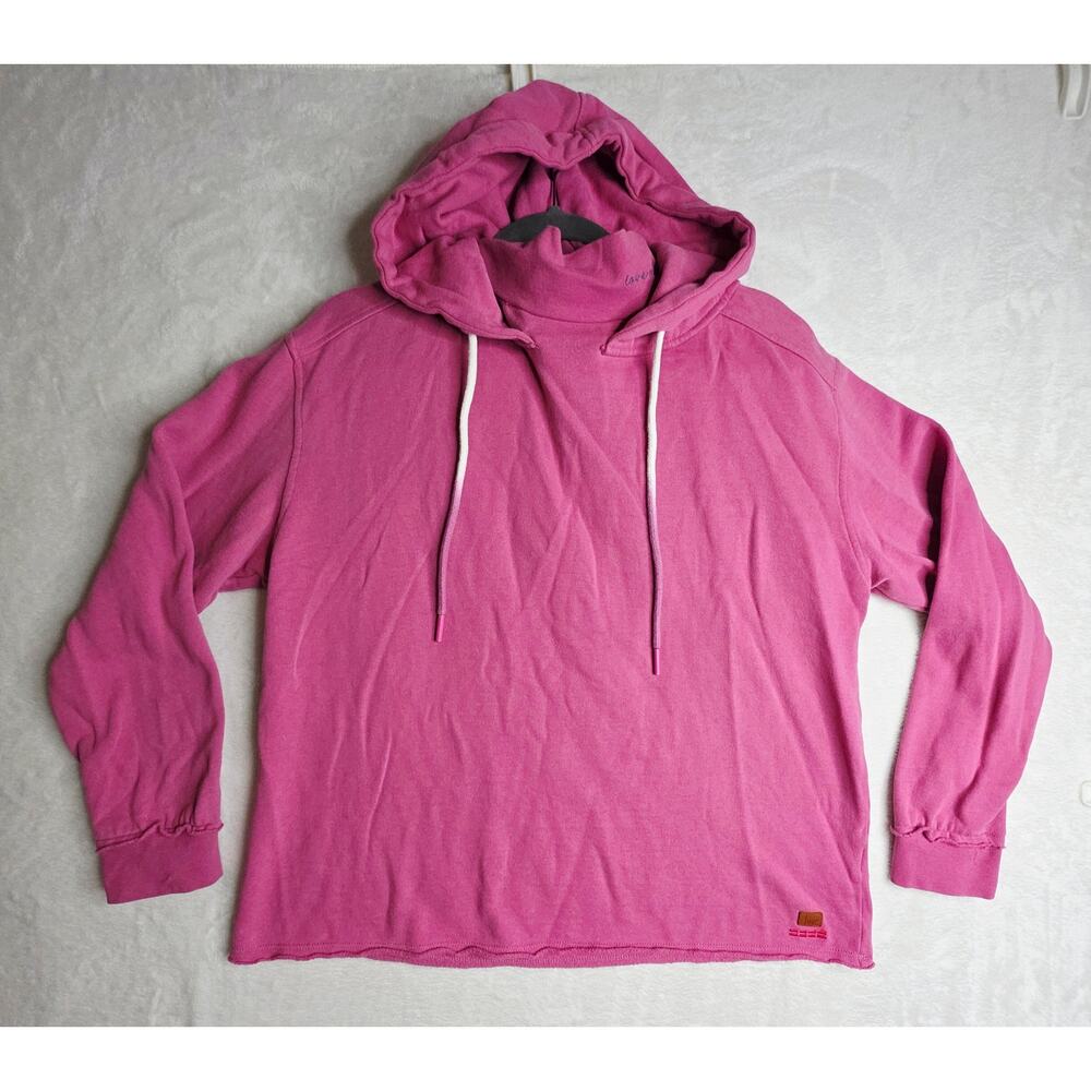 Peace Love World SzSm Pink Hoodie Embrae Drawstrings Grunge Hipster Comfy Loved